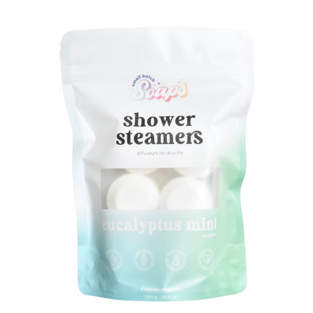 Eucalyptus Mint Shower Steamers – Small Batch Soaps