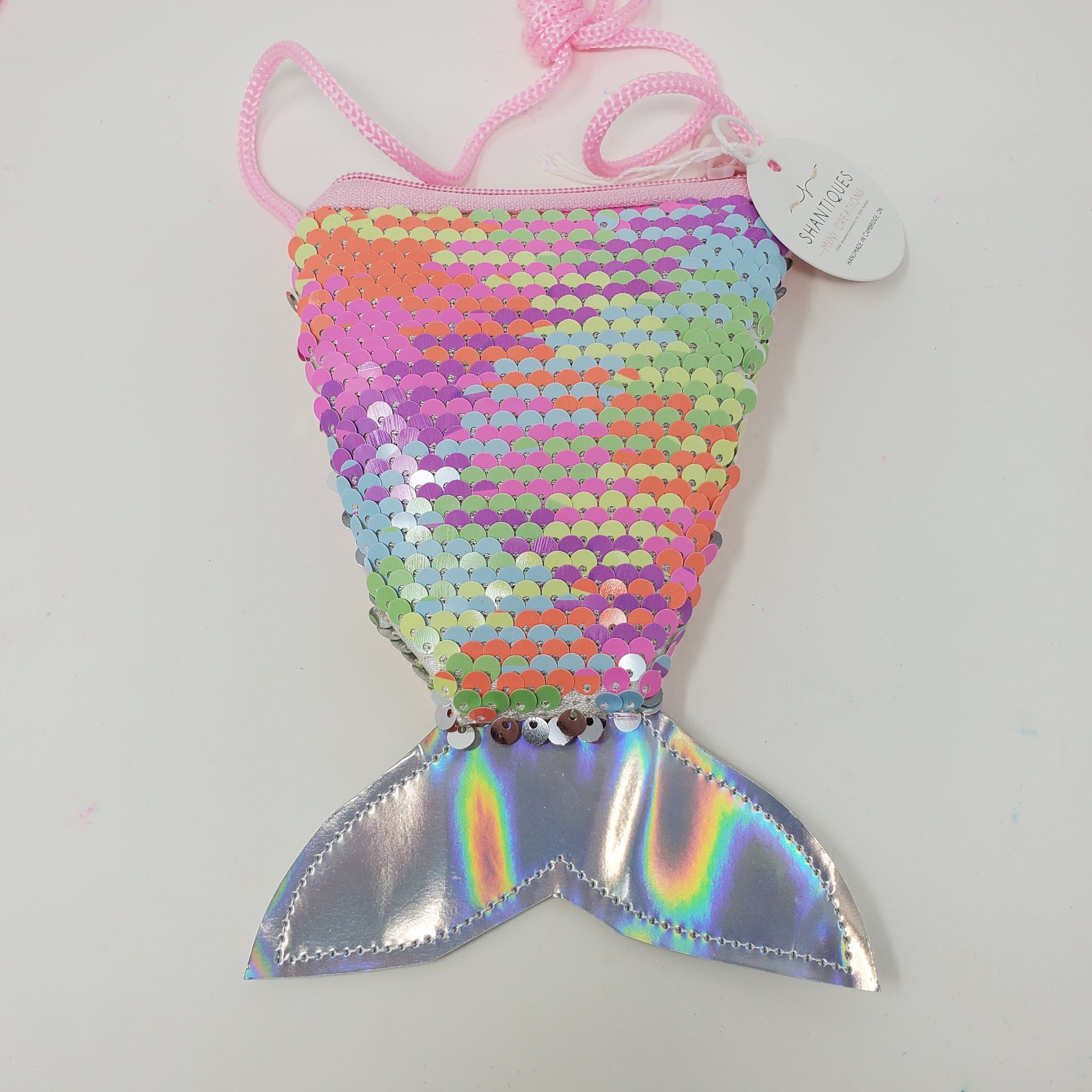 Mermaid Tail Sequins Purse - Small Batch Soaps