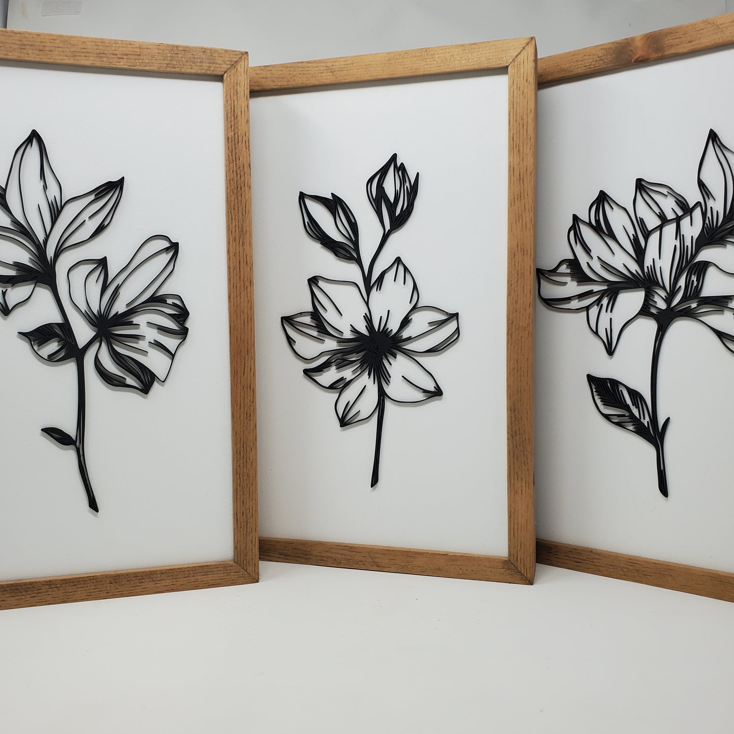 Floral Trio 3D Sign (Set Of 3) - Small Batch Soaps