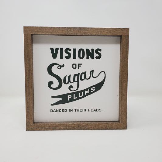 Visions Of Sugar Plums Sign - Small Batch Soaps