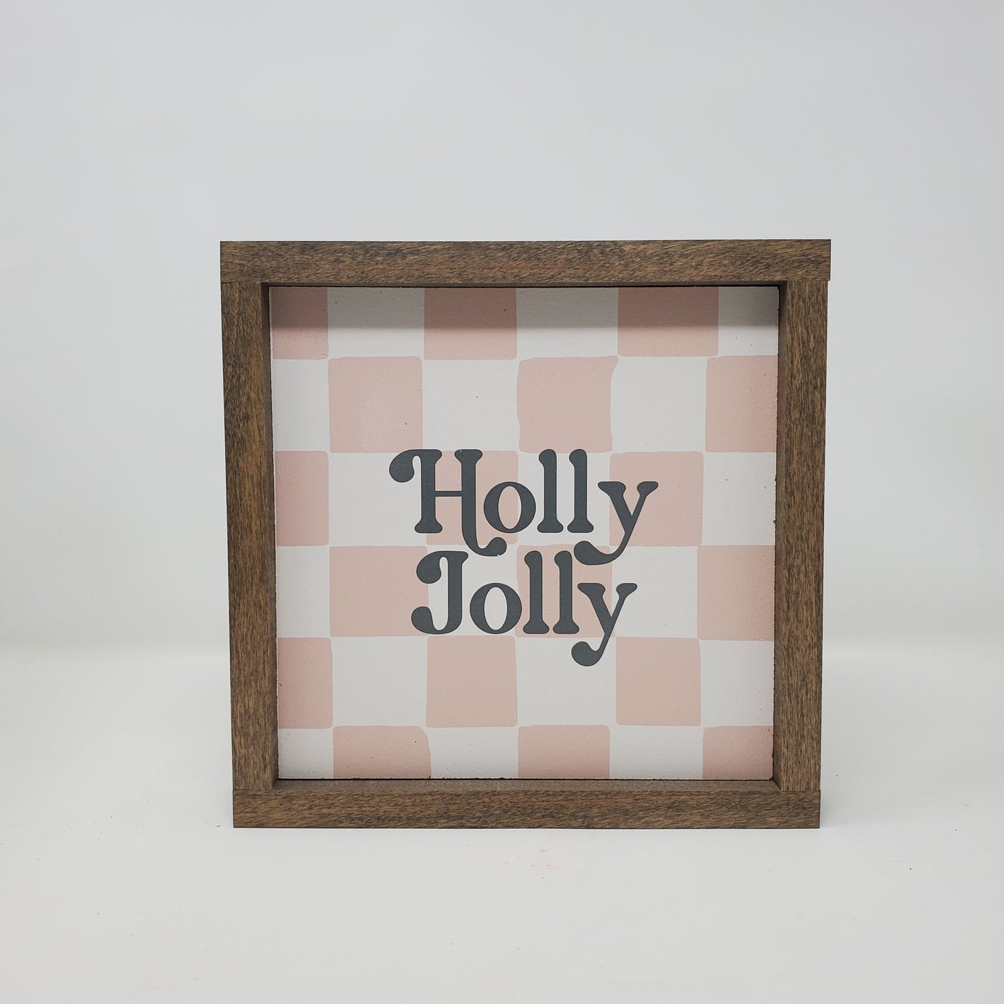 Holly Jolly Sign - Small Batch Soaps