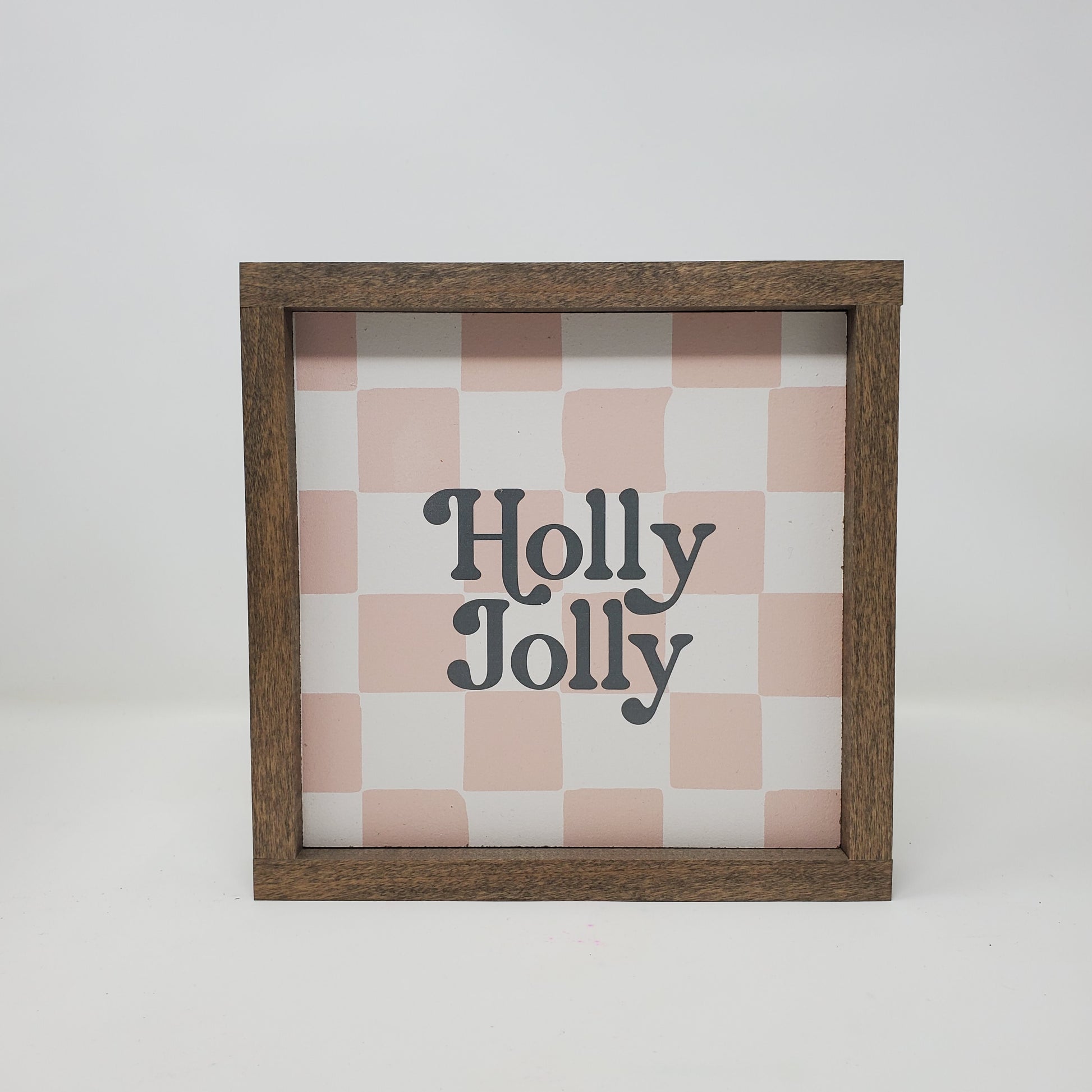 Holly Jolly Sign - Small Batch Soaps