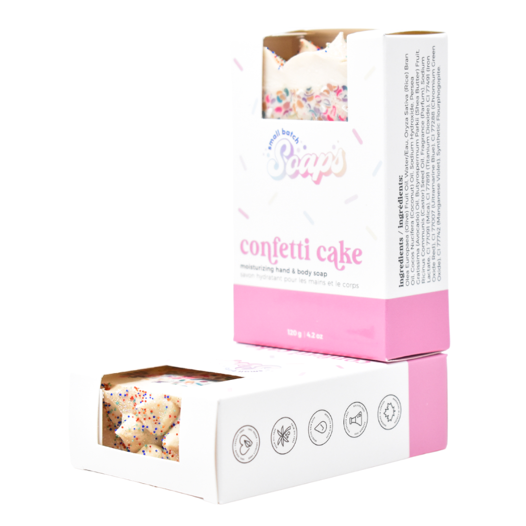 Confetti Cake Soap - Small Batch Soaps