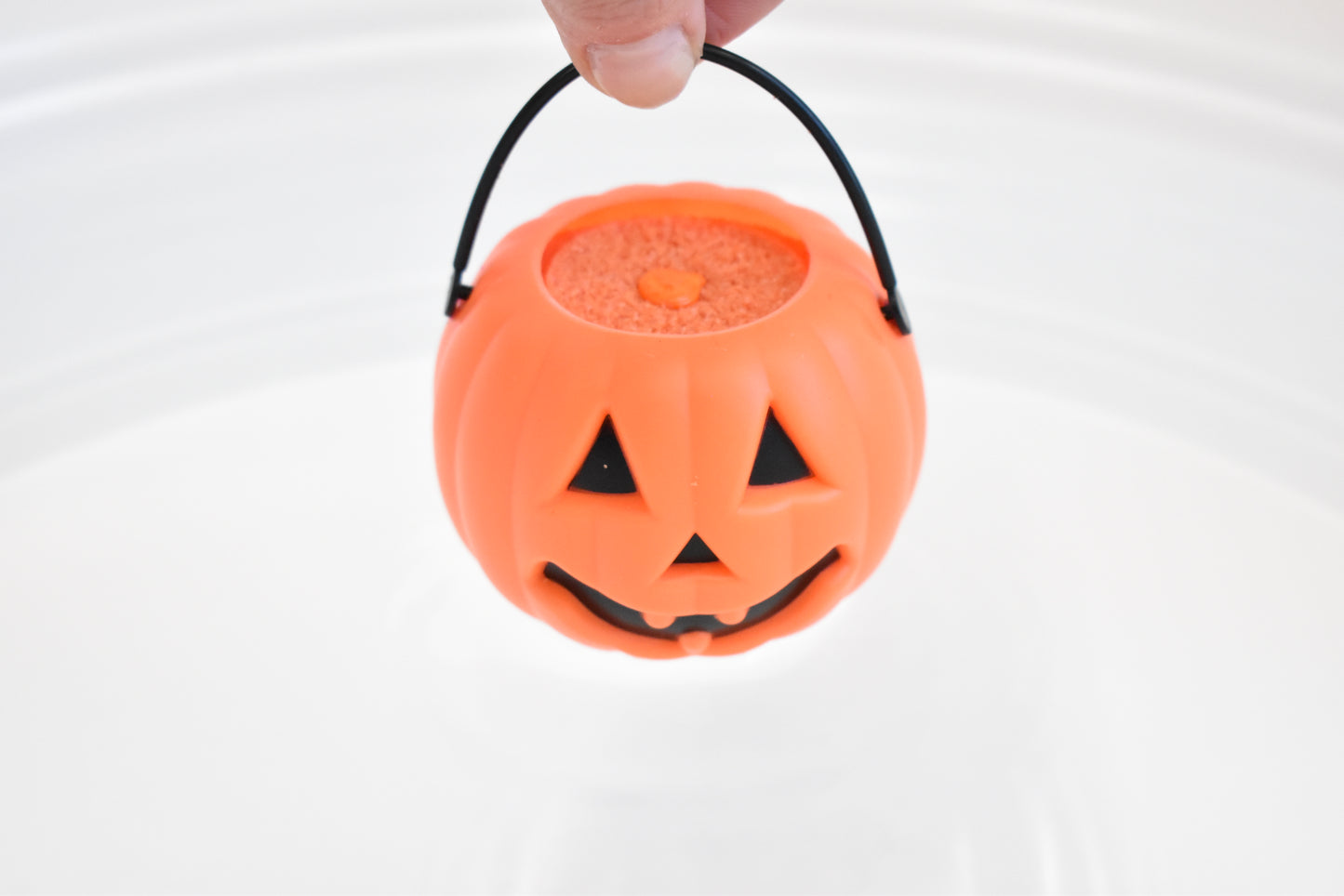 Cauldron Bath Bomb - Pumpkin - Small Batch Soaps