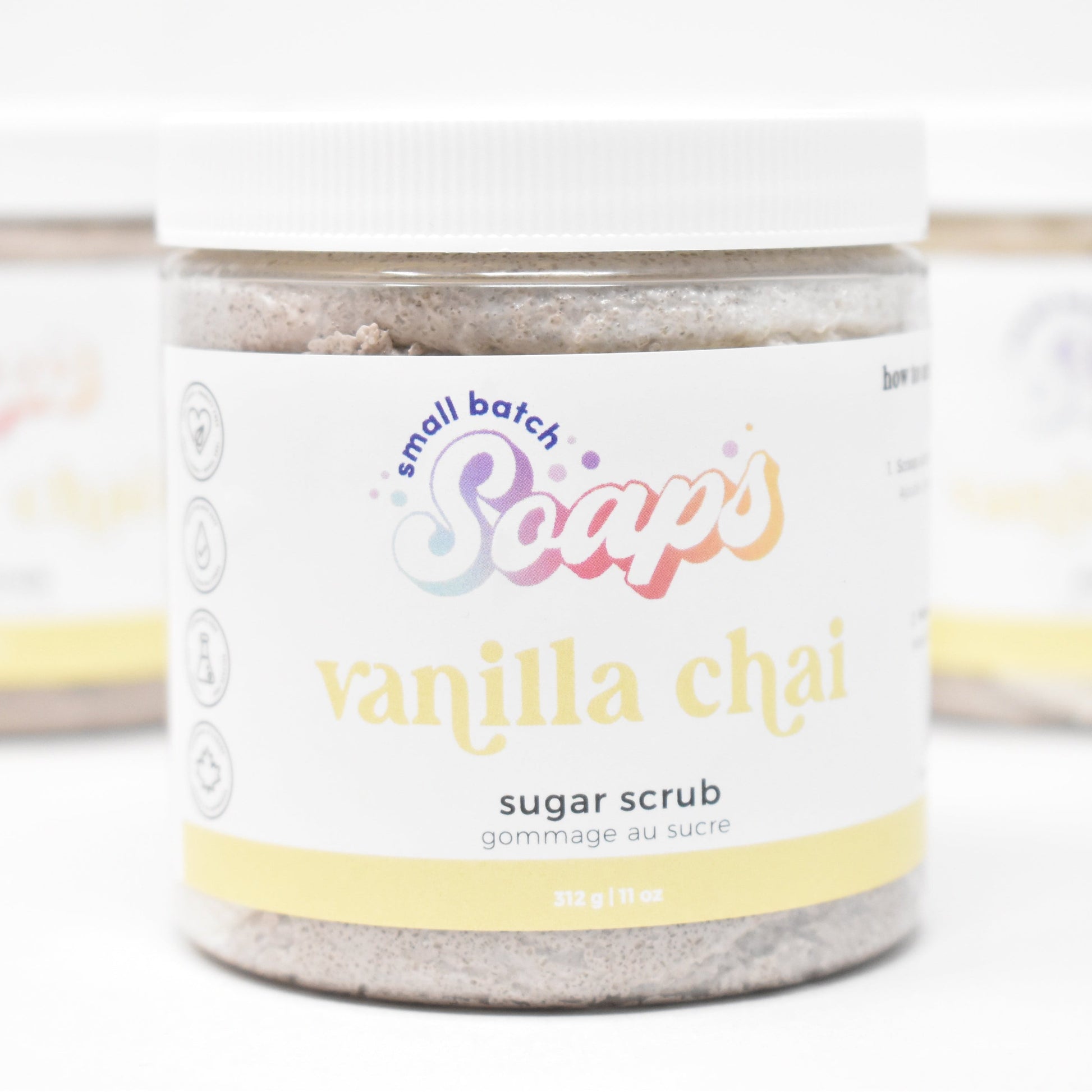 Vanilla Chai Sugar Scrub - Fall Scent - Small Batch Soaps