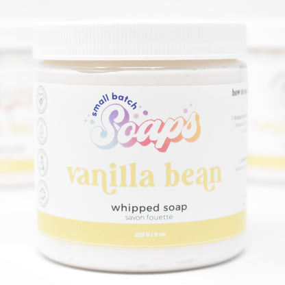 Vanilla Bean Whipped Soap - Small Batch Soaps