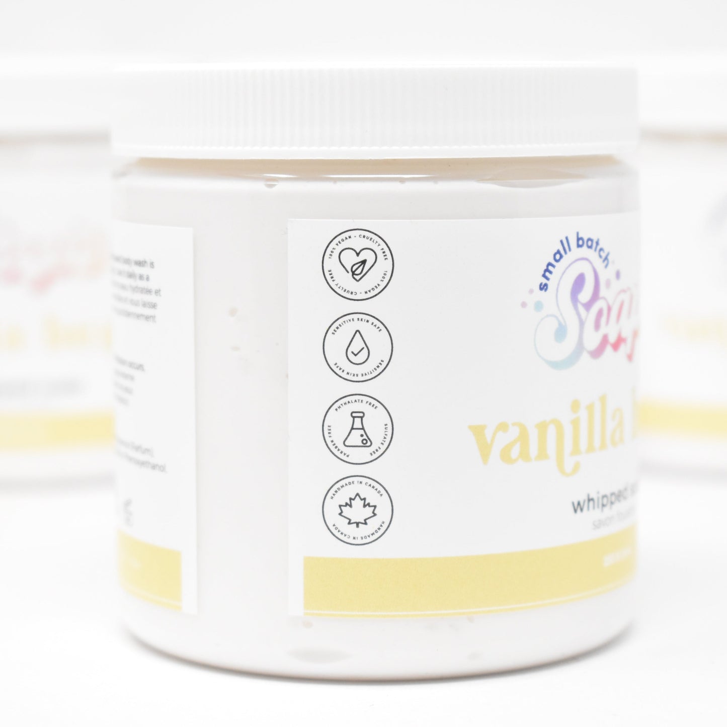 Vanilla Bean Whipped Soap - Small Batch Soaps