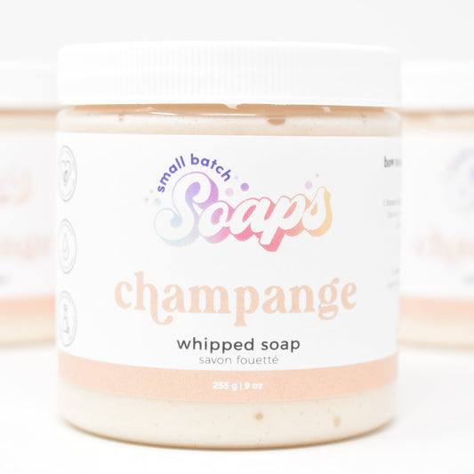 Fall - Whipped Soap - Champagne - Small Batch Soaps