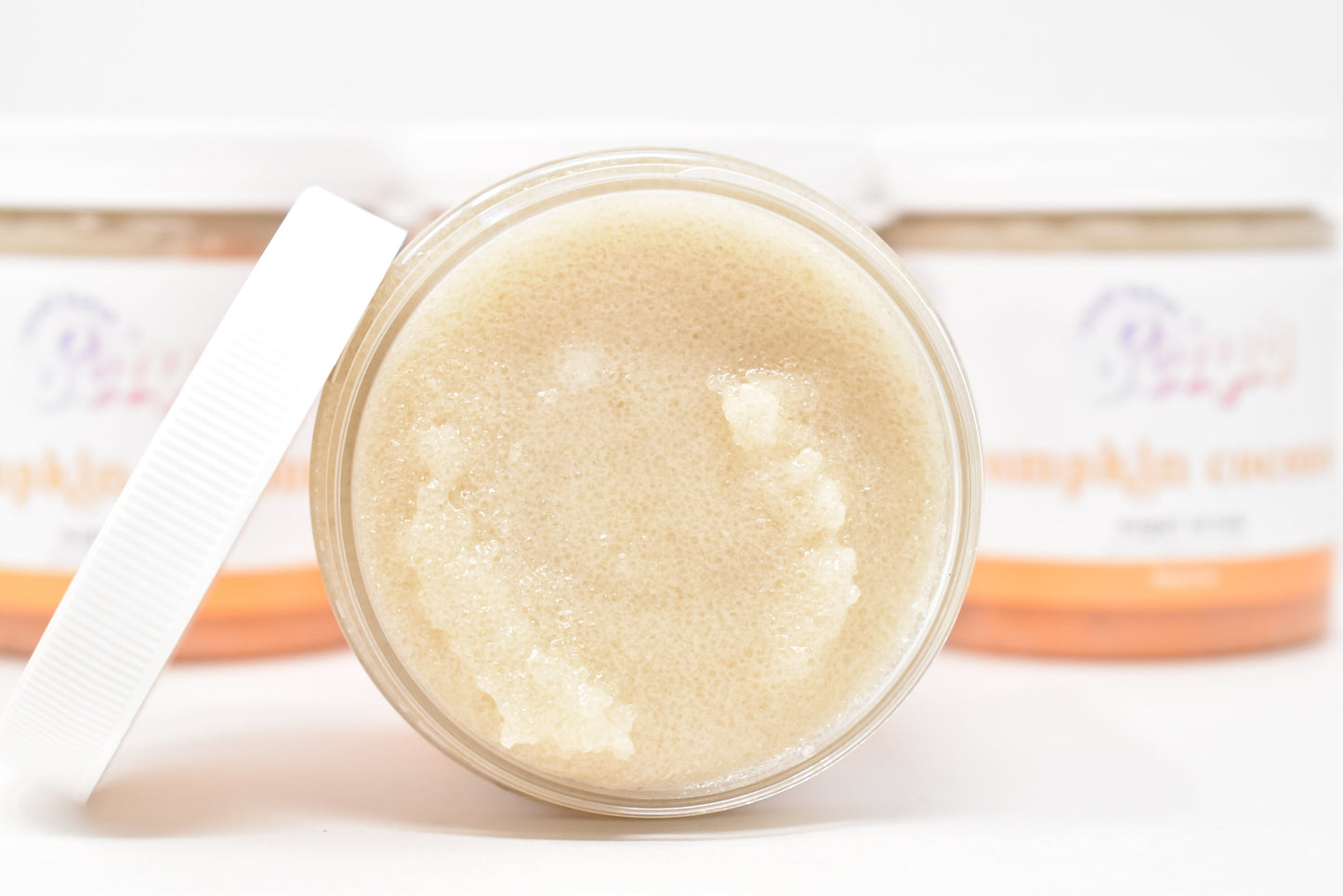 Pumpkin Coconut Sugar Scrub - Fall Scent - Small Batch Soaps