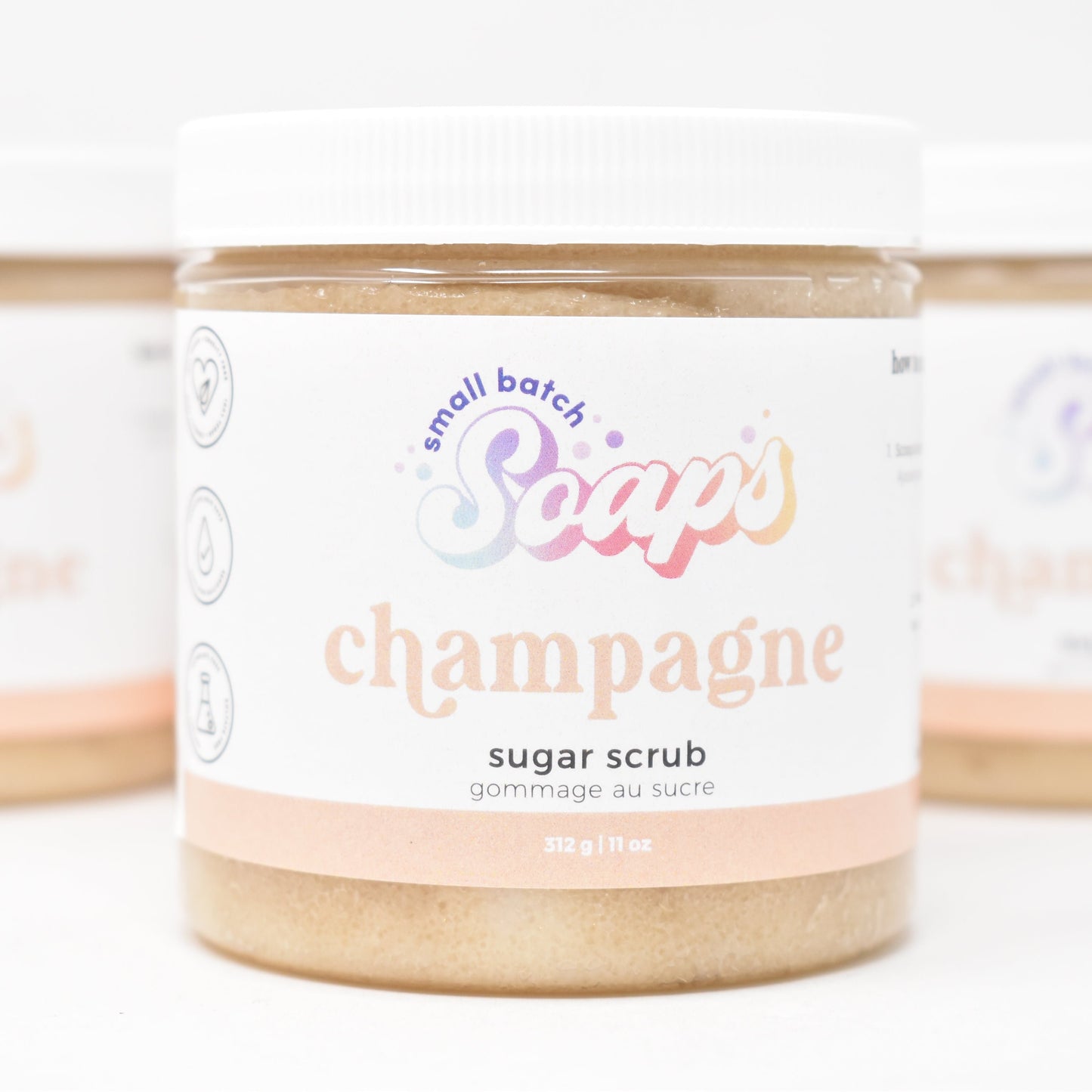 Fall - Sugar Scrub - Champagne - Small Batch Soaps