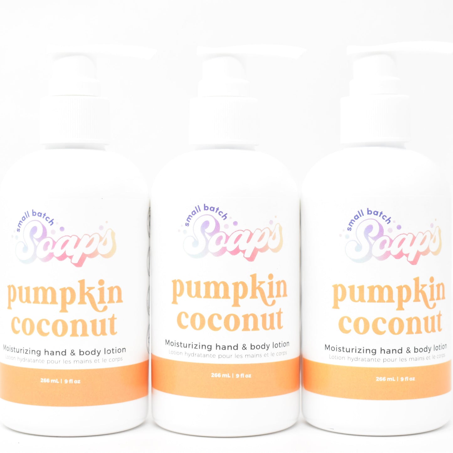 Fall - Moisturizer - Pumpkin Coconut - Small Batch Soaps