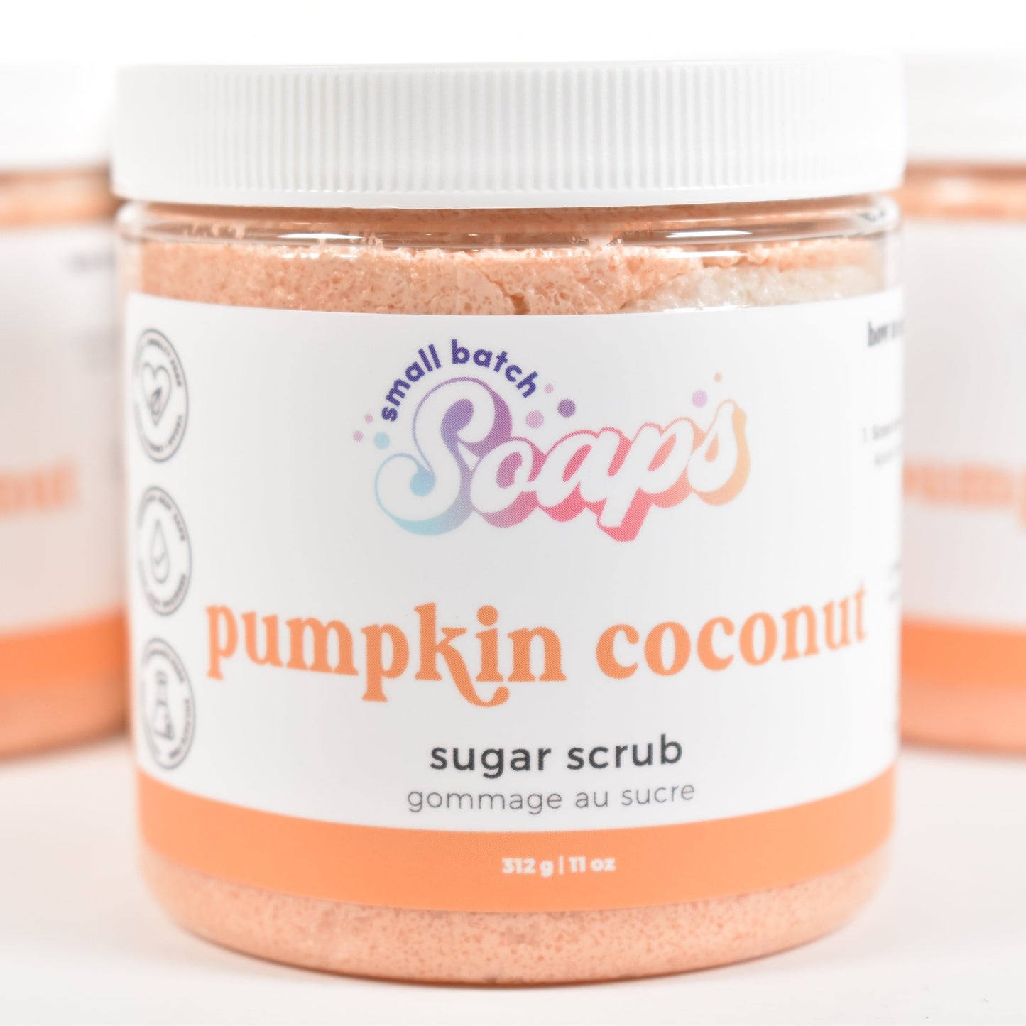 Pumpkin Coconut Sugar Scrub - Small Batch Soaps