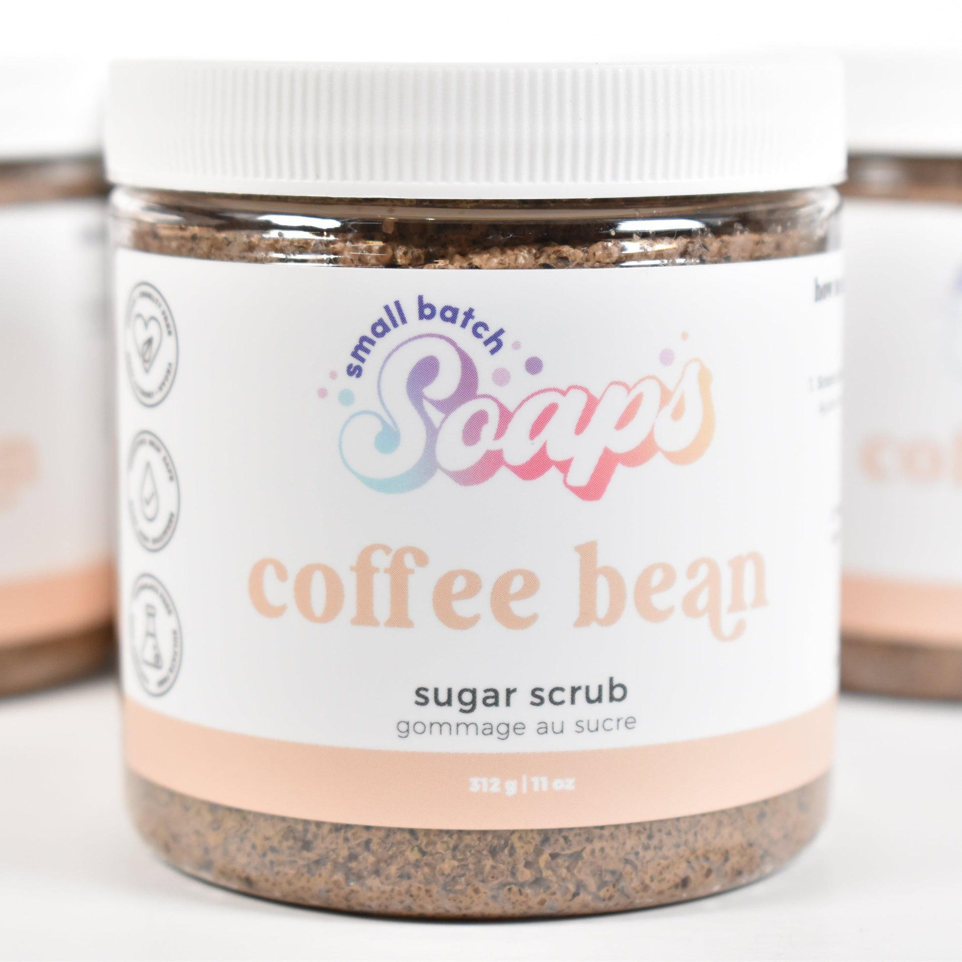 Coffee Bean Sugar Scrub - Small Batch Soaps