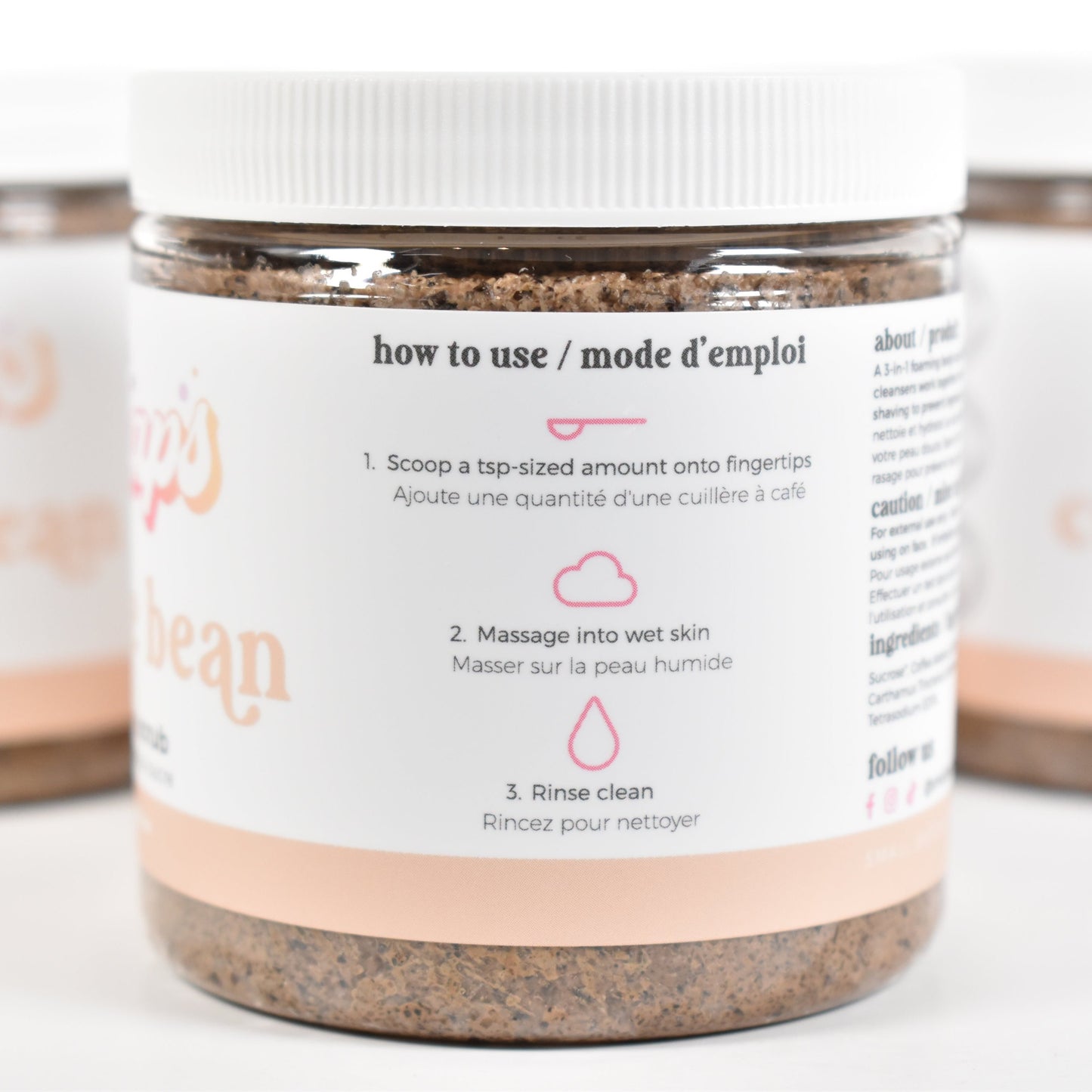 Coffee Bean Sugar Scrub - Small Batch Soaps