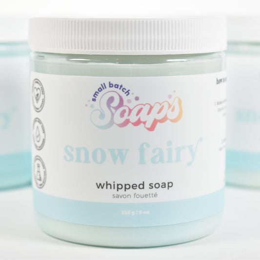 Snow Fairy Whipped Soap - Small Batch Soaps