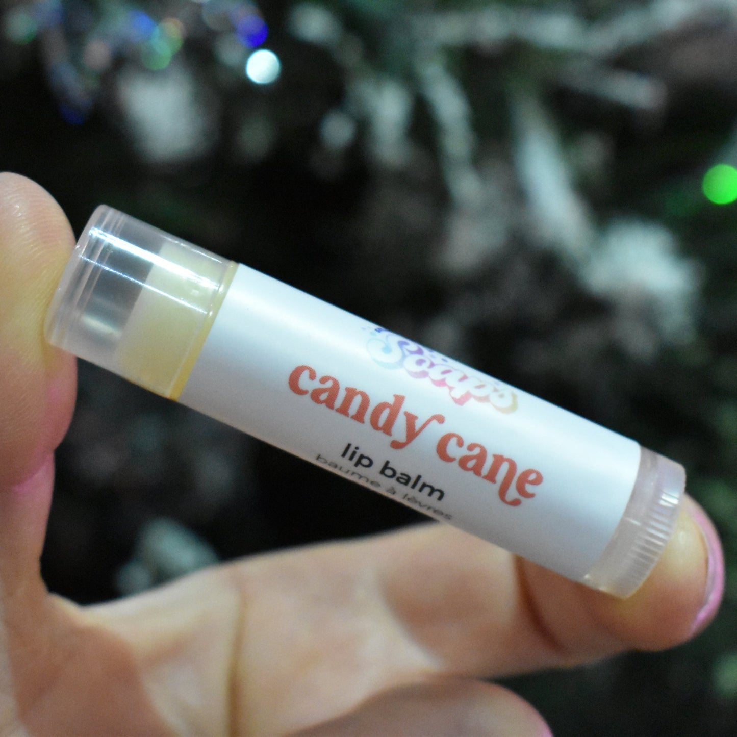 Candy Cane Lip Balm - Small Batch Soaps