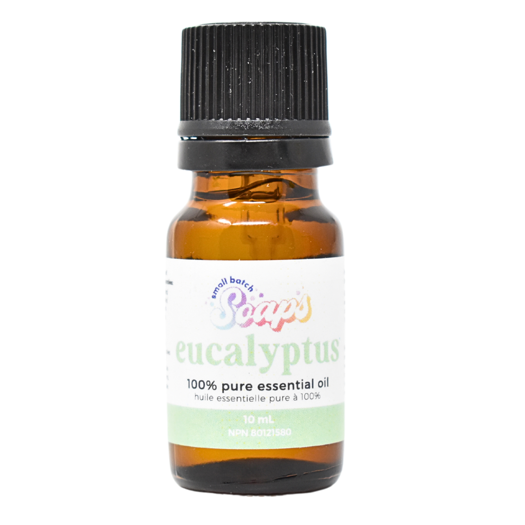 100% Pure Essential Oil - Eucalyptus - Small Batch Soaps