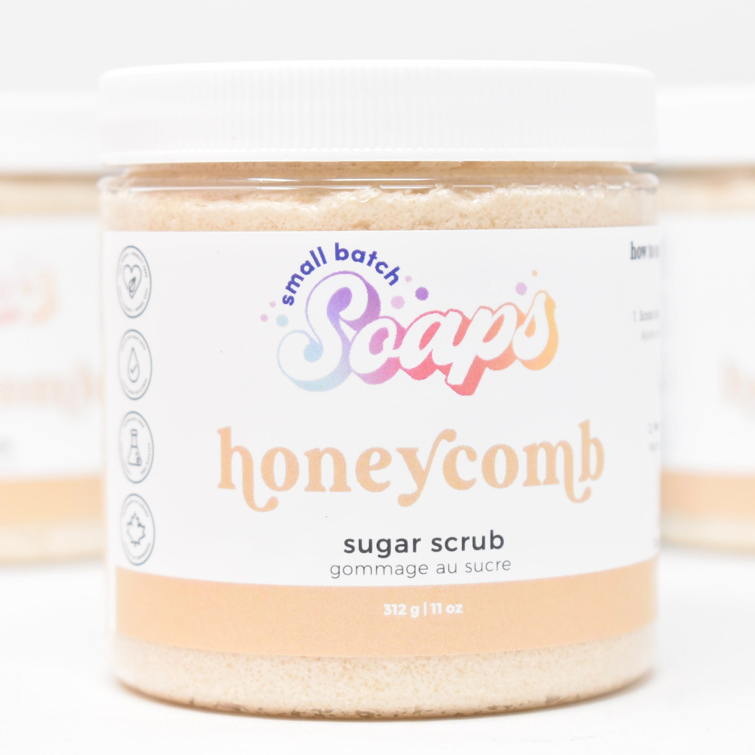 Honeycomb Sugar Scrub - Small Batch Soaps