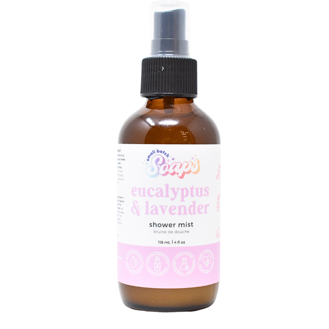 Eucalyptus Lavender Shower Mist - Small Batch Soaps