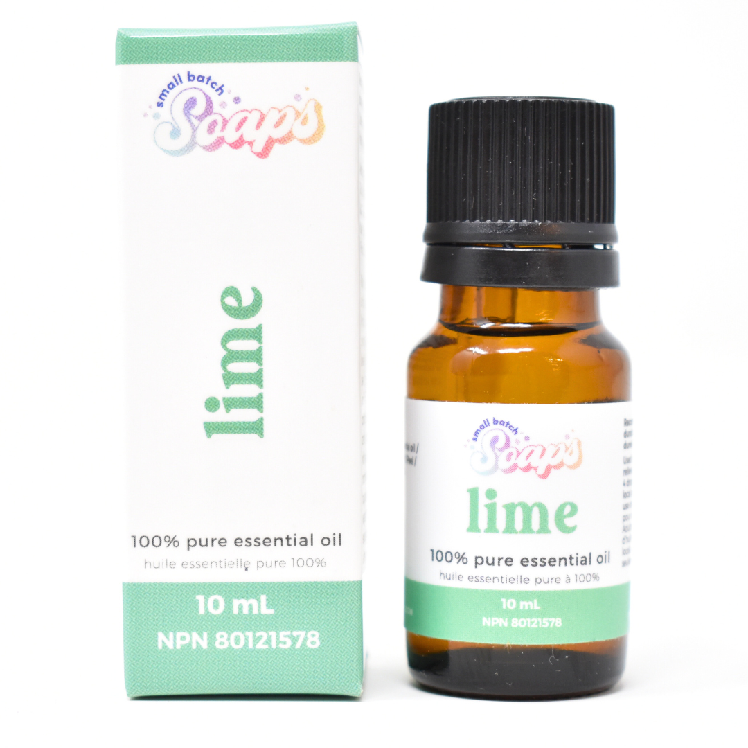 100% Pure Essential Oil - Lime - Small Batch Soaps