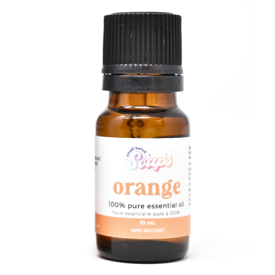 100% Pure Essential Oil - Orange - Small Batch Soaps