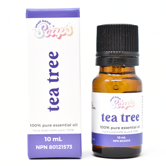 100% Pure Essential Oil - Tea Tree - Small Batch Soaps