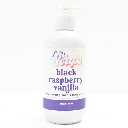 Black Raspberry Vanilla Moisturizer - Small Batch Soaps