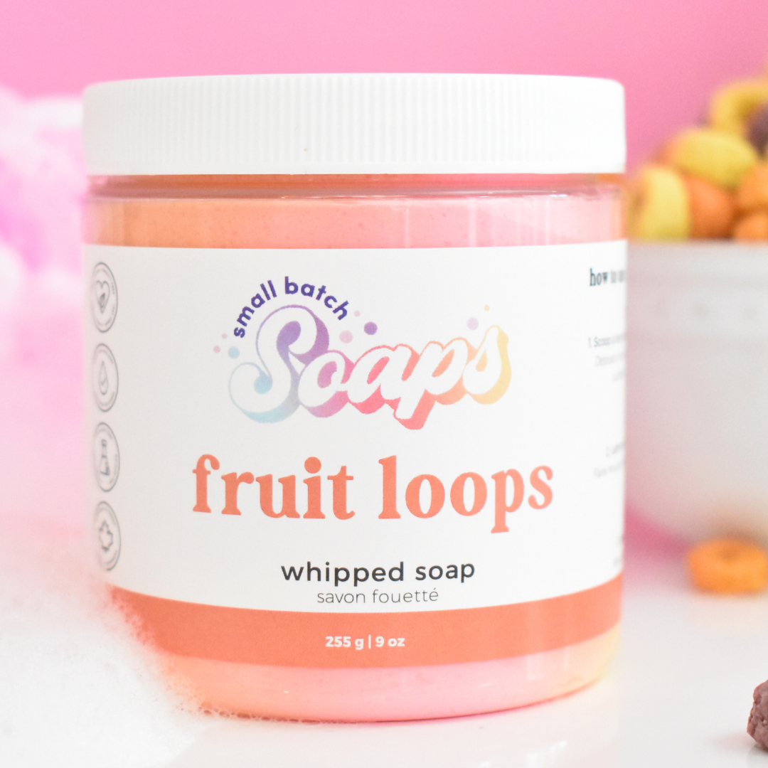 Fruit Loops Whipped Soap - Small Batch Soaps