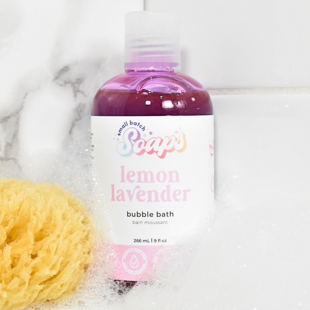 Lemon Lavender Bubble Bath - Small Batch Soaps