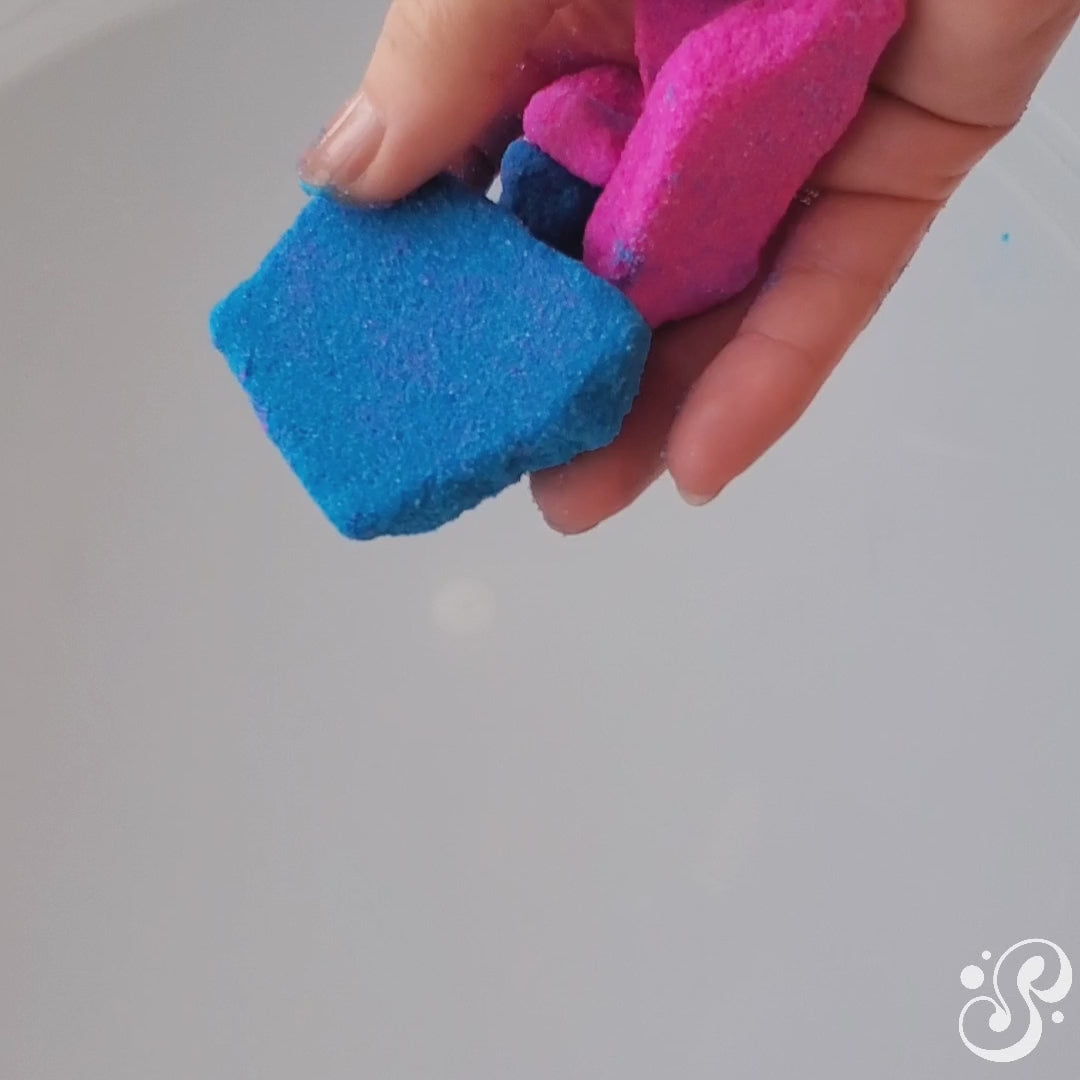 Cotton Candy Bath Bomb Crumble - Small Batch Soaps