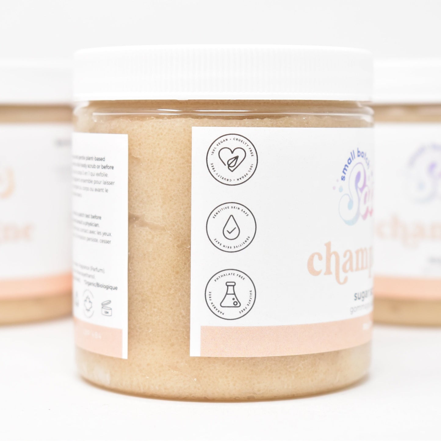 Champagne Sugar Scrub - Small Batch Soaps