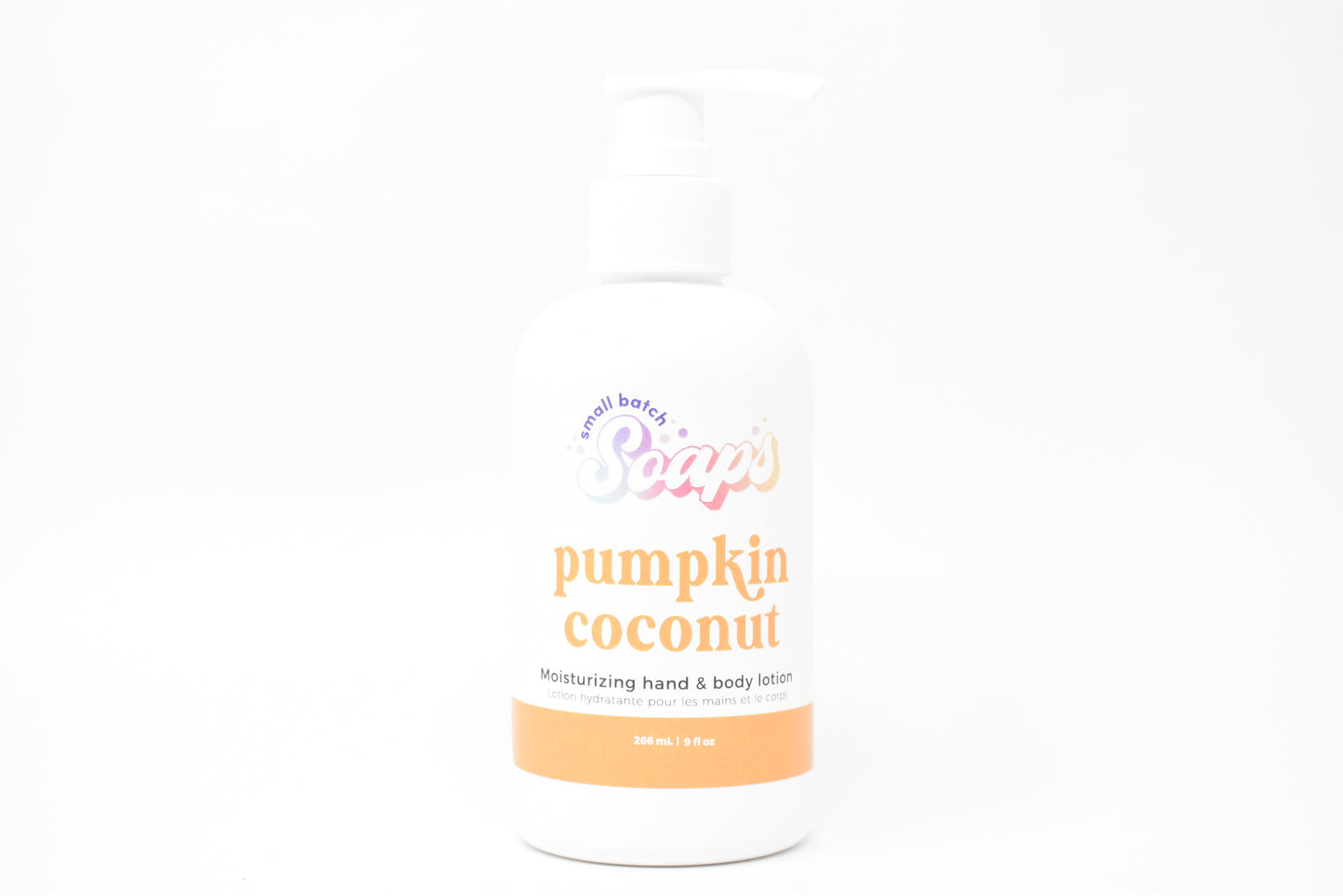 Pumpkin Coconut Moisturizer - Small Batch Soaps