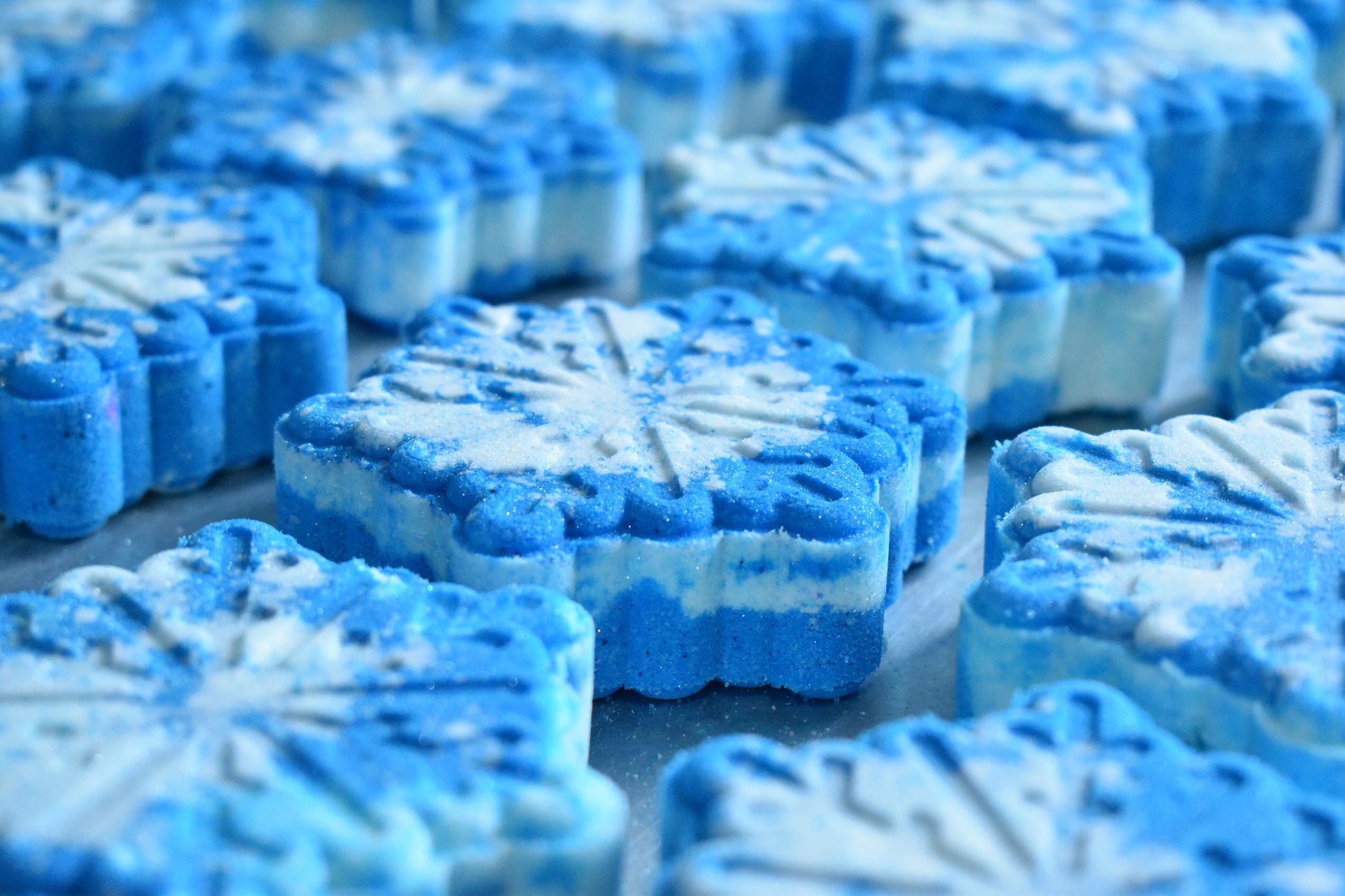 Snowflake Bath Bomb - Small Batch Soaps