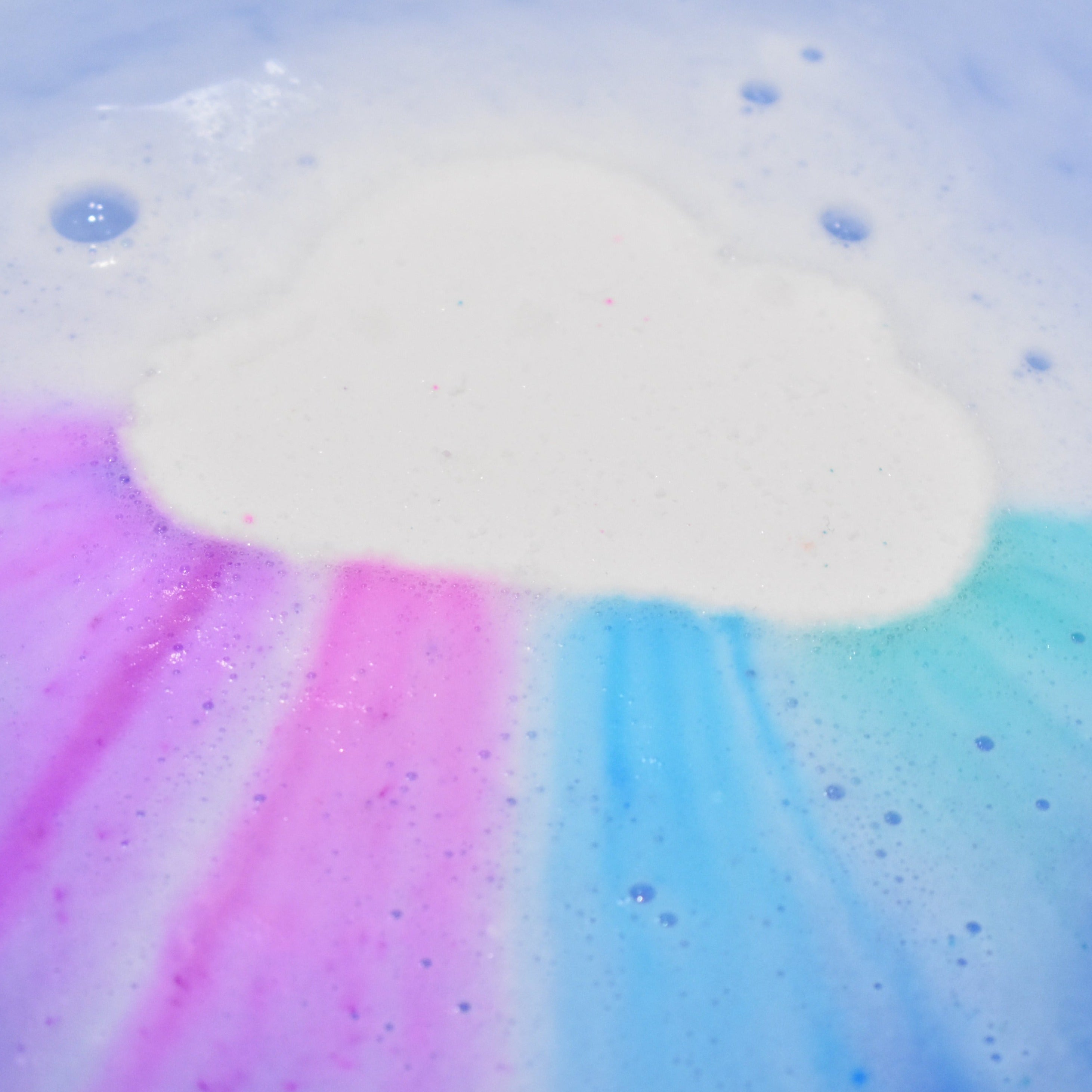 Rainbow cloud on sale bath bomb