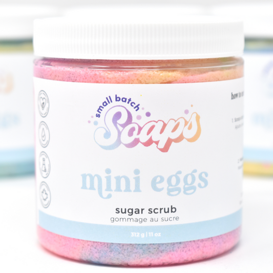 Mini Eggs Sugar Scrub - Small Batch Soaps
